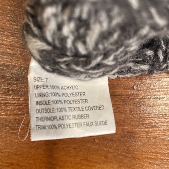 Muk Luks Shelly knit pull on tall knee high sweater boots Sz 7 - Picture 8 of 10